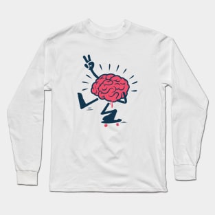 Peace brain Long Sleeve T-Shirt